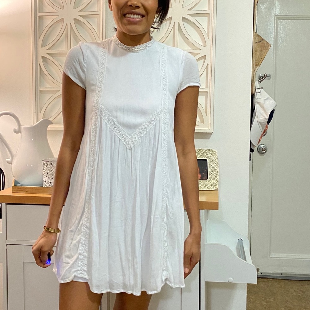 Francescas White shift dress